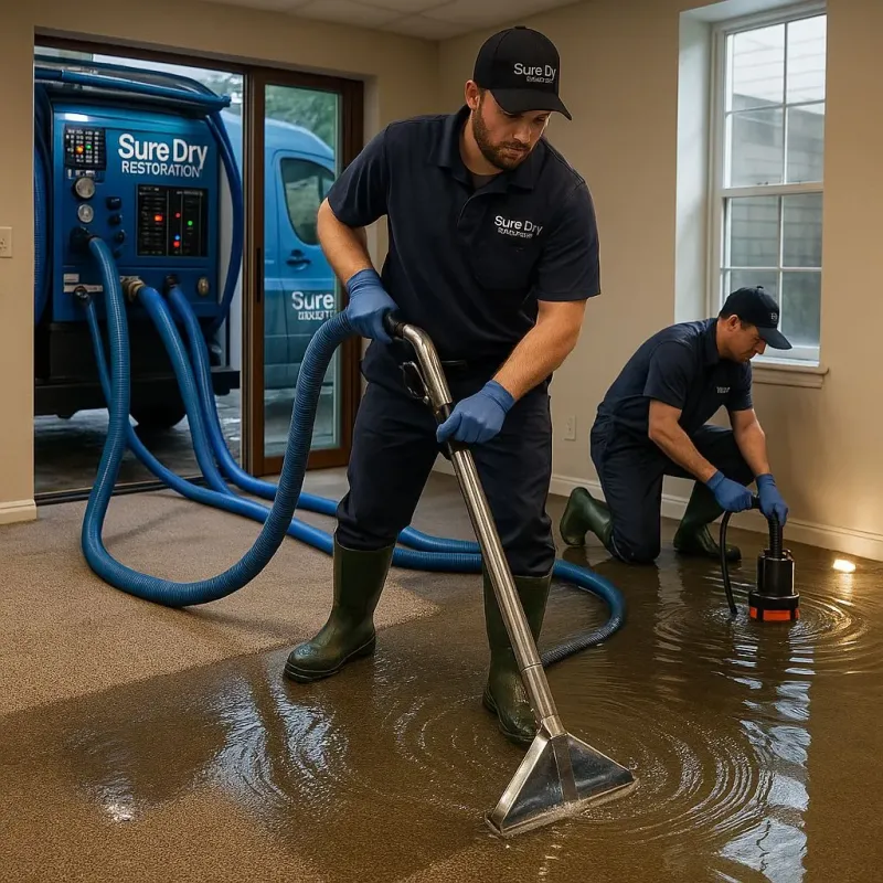 Water Extraction and Removal process in Lasara, TX